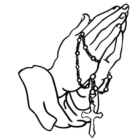 Praying Hands Svg Images Layered Svg Cut File - Gambaran