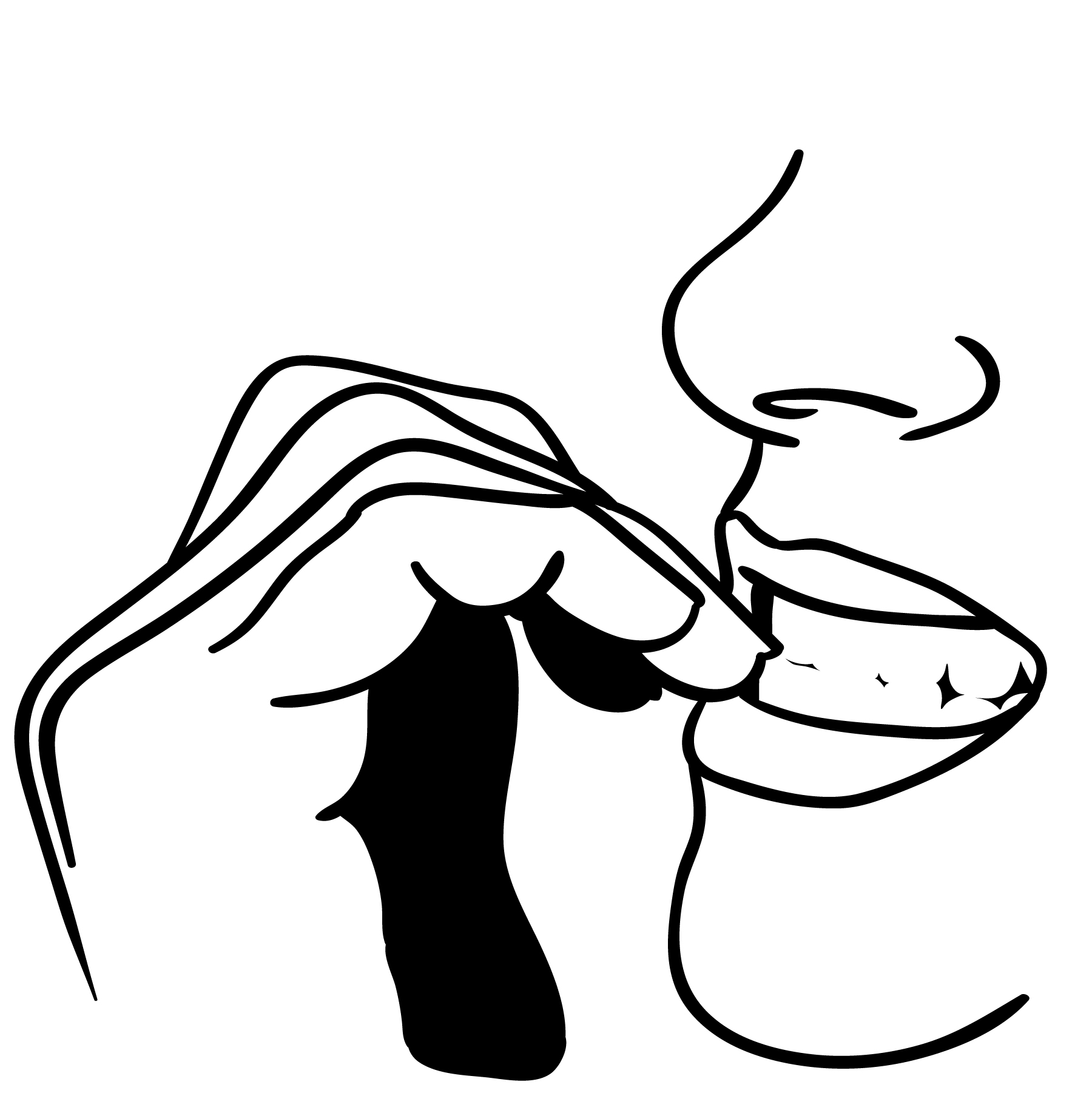 nail biting vector - Download Free Vectors, Clipart Graphics & Vector Art