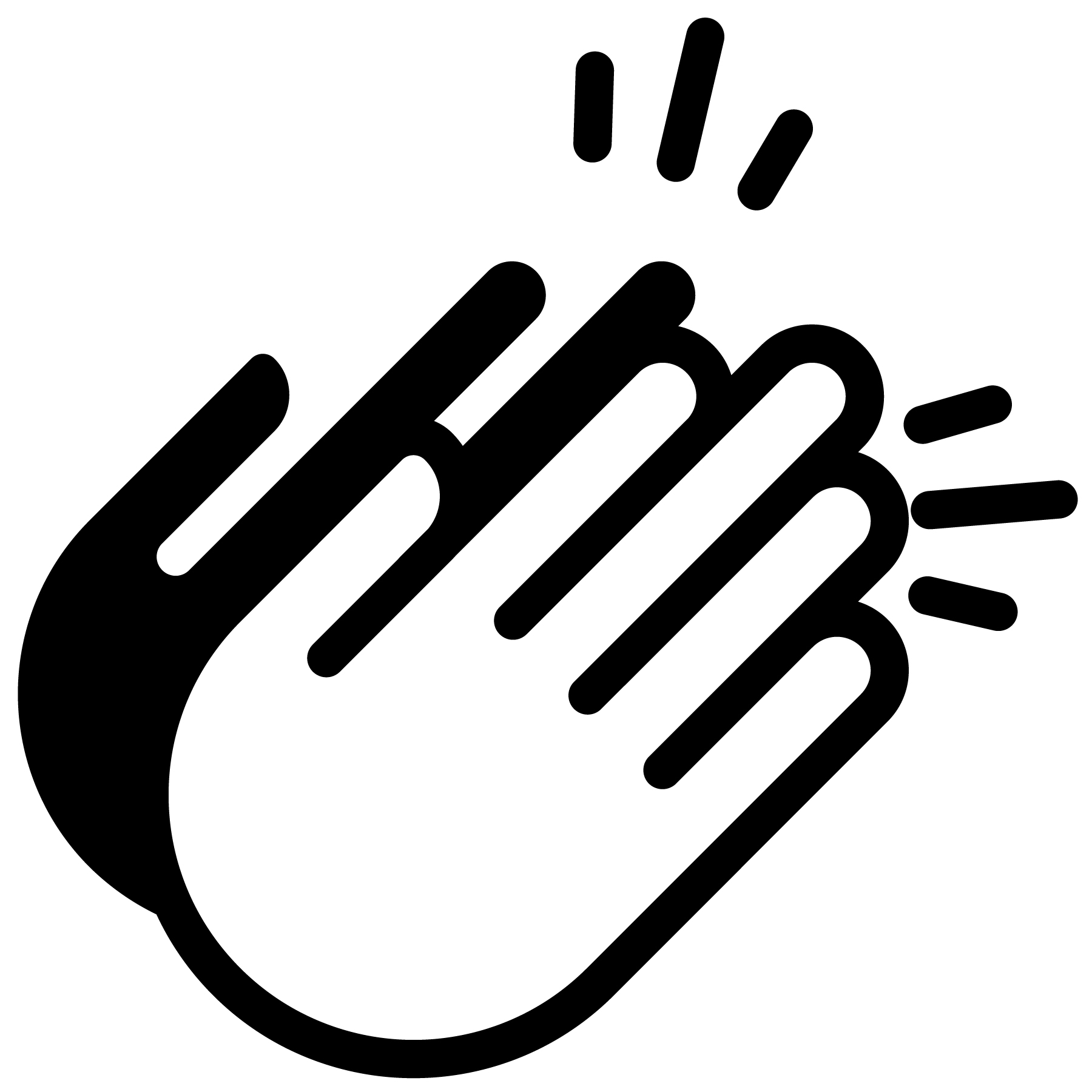 Clapping Hands Graphic