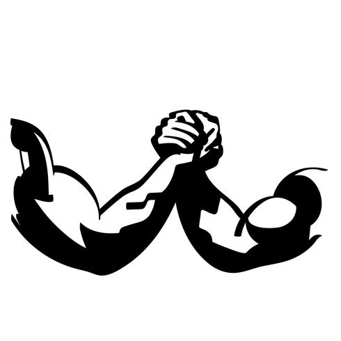 arm wrestling vector - Download Free Vectors, Clipart Graphics & Vector Art