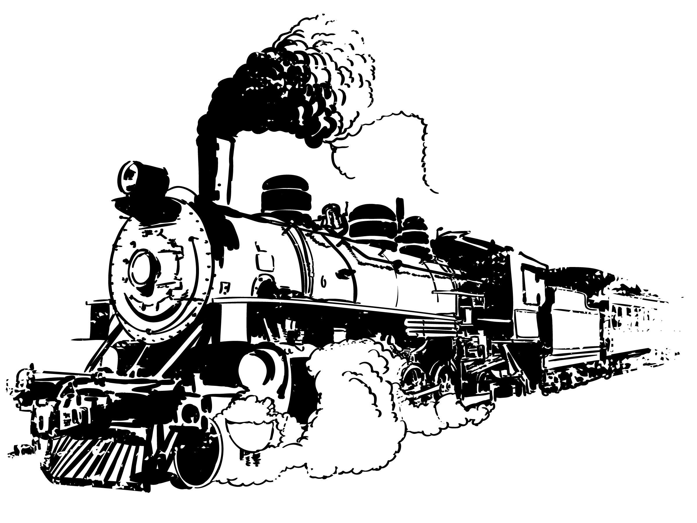 Download old train - Download Free Vectors, Clipart Graphics ...