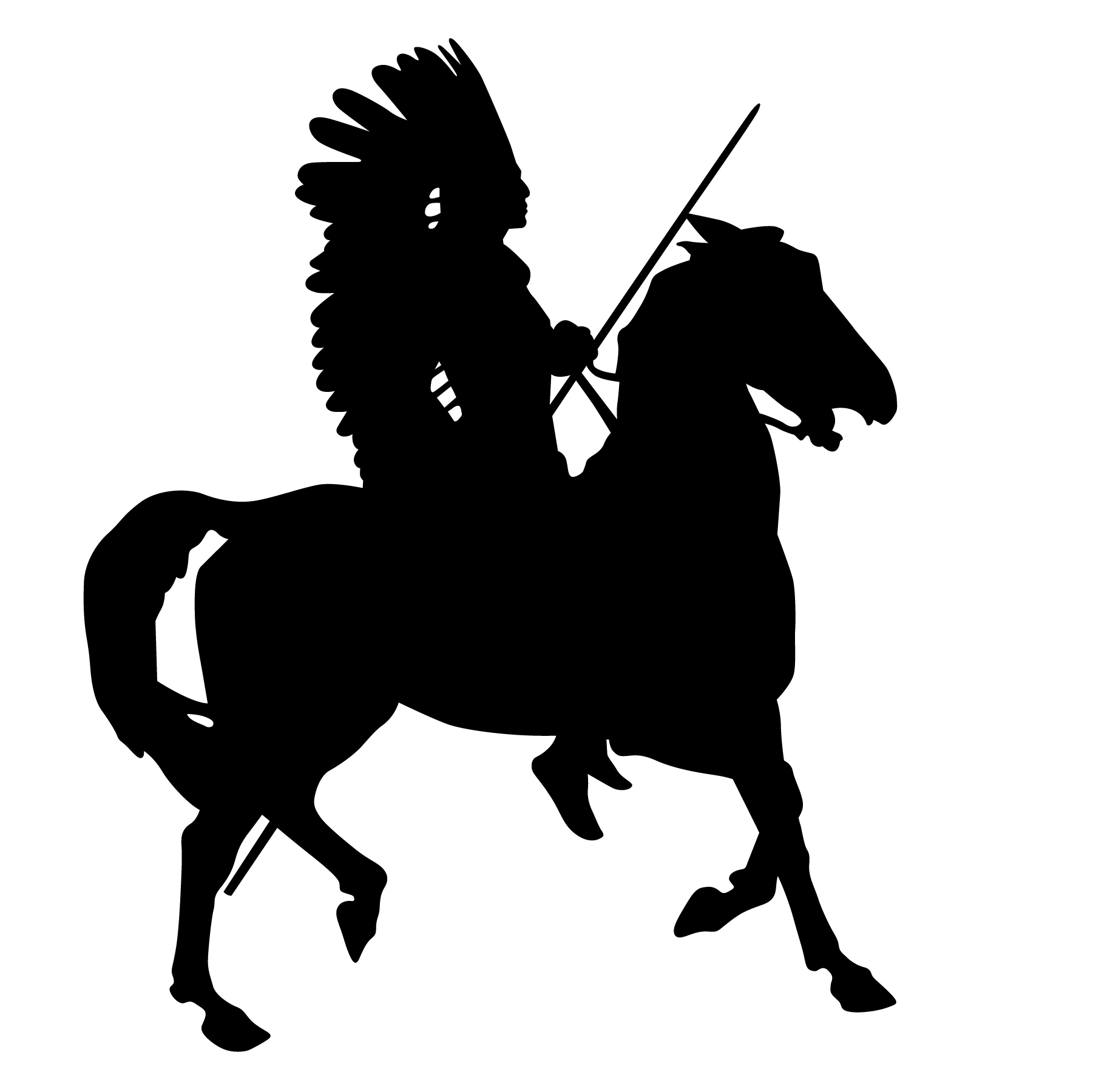 Download riding a horse silhouette - Download Free Vectors, Clipart ...