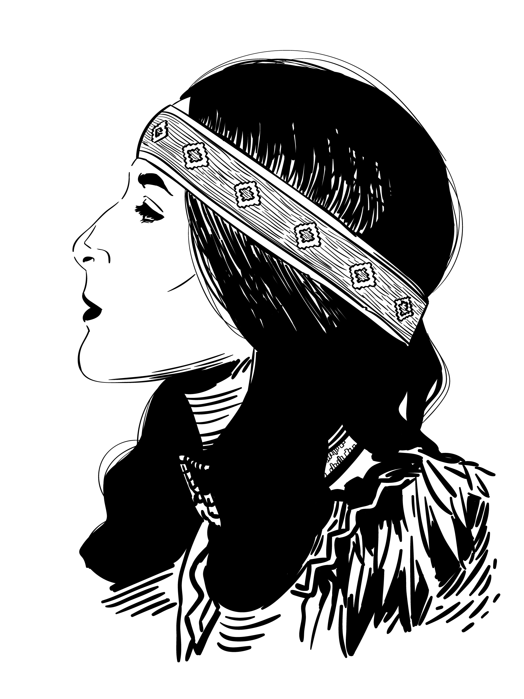 Download native american woman Vector - Download Free Vector Art ...