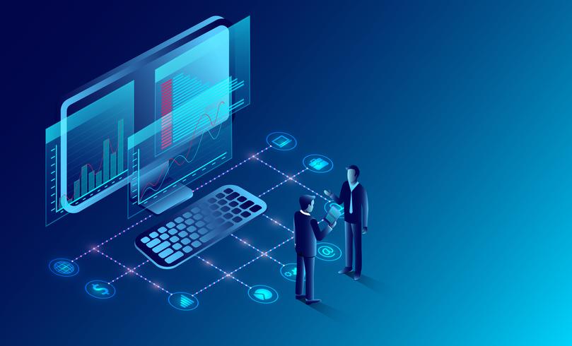 business analysis vector