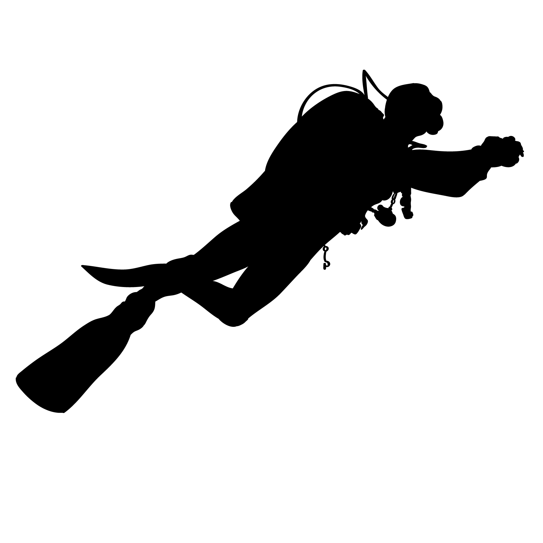 Scuba Diver Svg