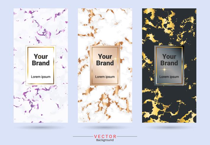 Packaging product design label and stickers templates. vector