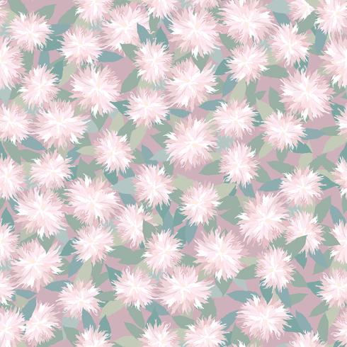 Floral seamless pattern. Flower background. vector