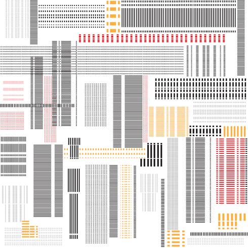 Abstract virtual texture. Geometric line light urban seamless pattern vector