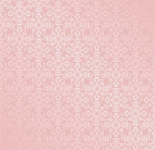 Swirl floral pattern. Abstract ornament. Brocade seamless background vector