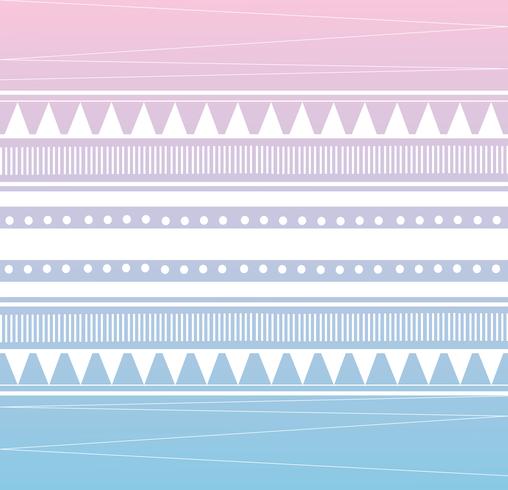 tribal pattern background vector