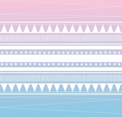 tribal pattern background vector