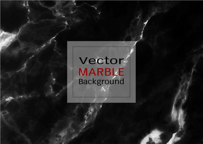 Textura de mármol negro de vector. vector