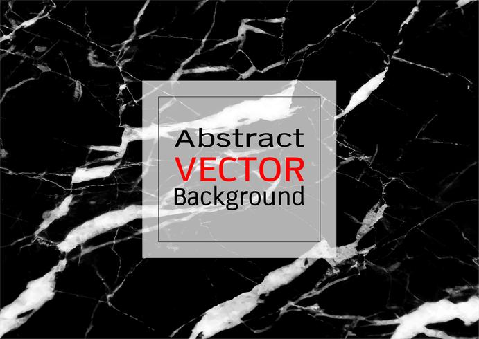 Textura de mármol negro de vector. vector