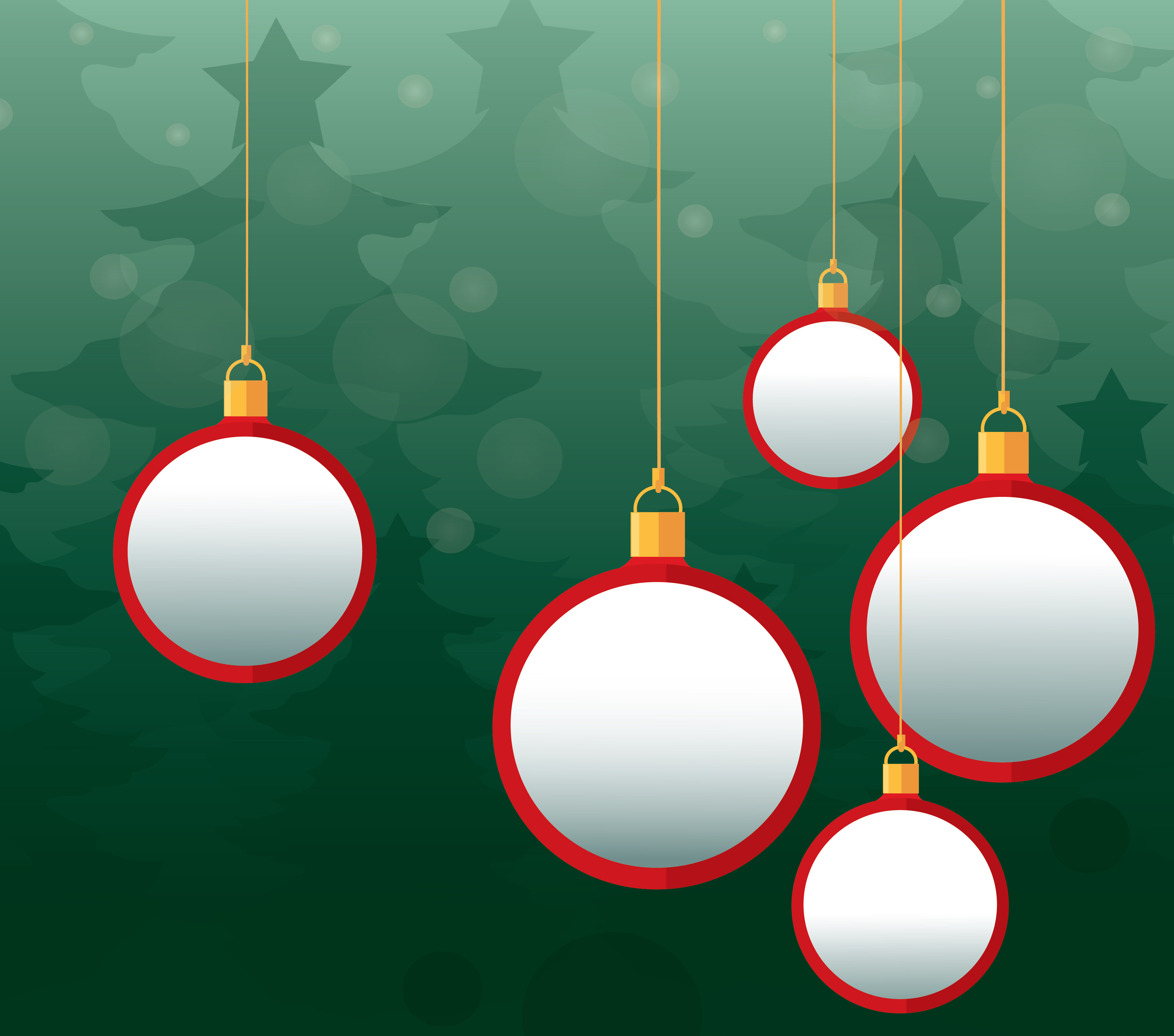 Christmas balls background 531980 Vector Art at Vecteezy