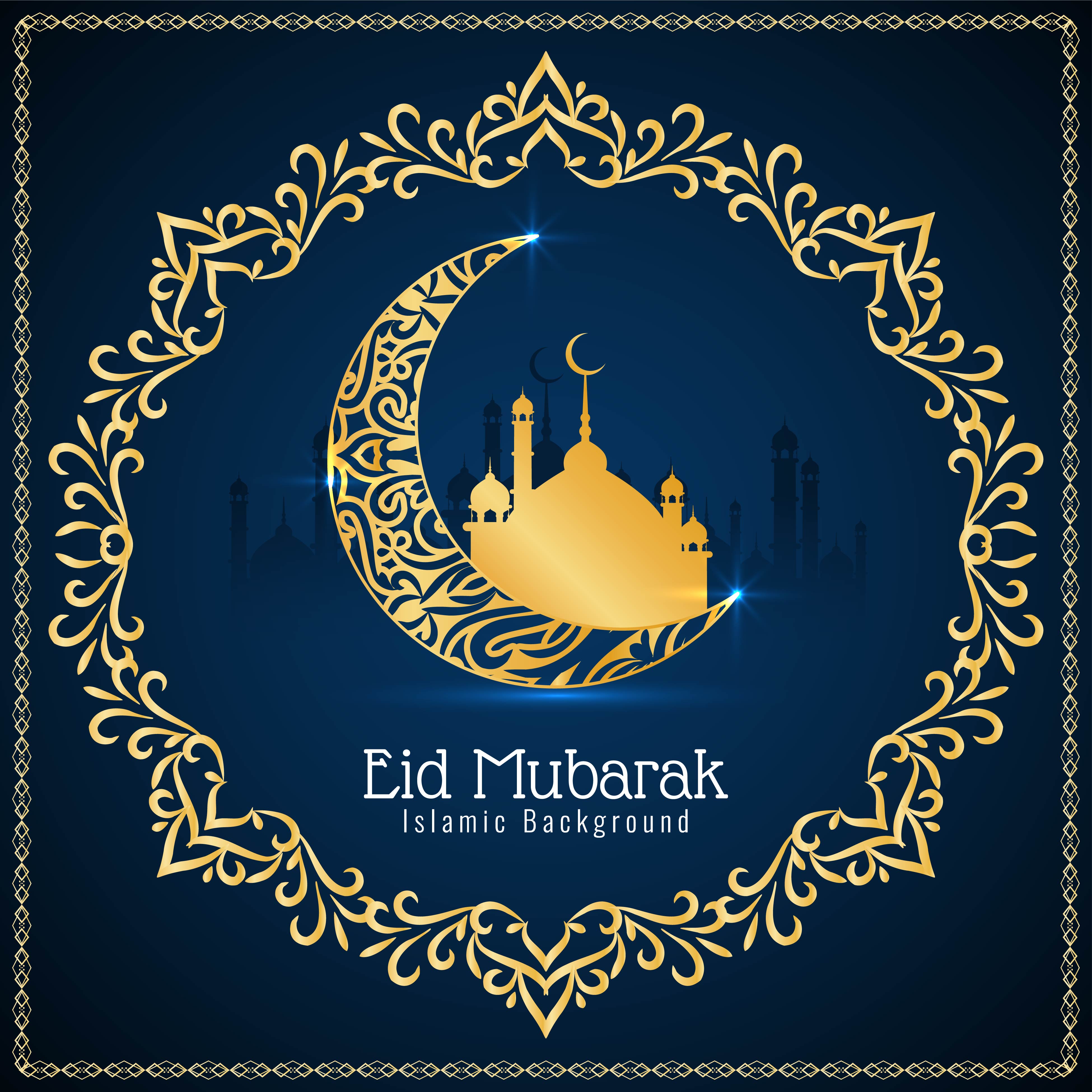 Abstract beautiful Eid Mubarak festival background 532156