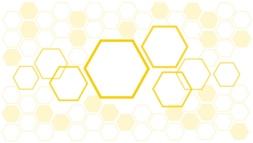 hexagon abstract background vector