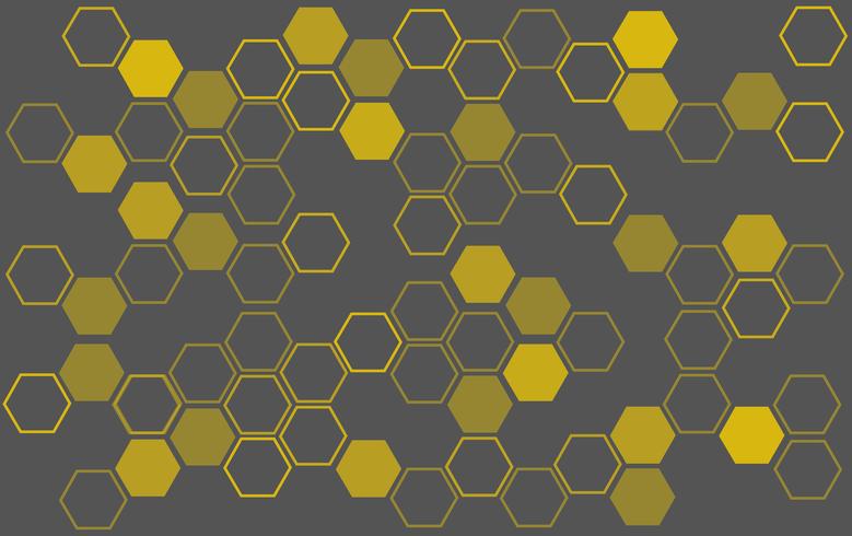 bee hive background vector 