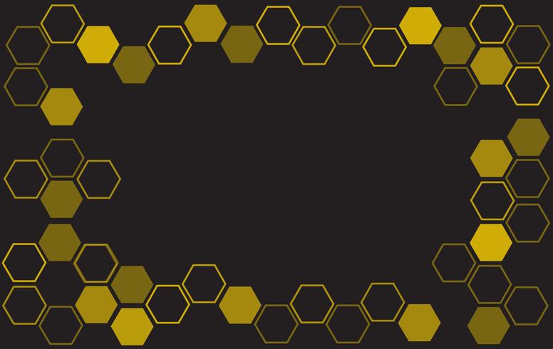 bee hive background vector 