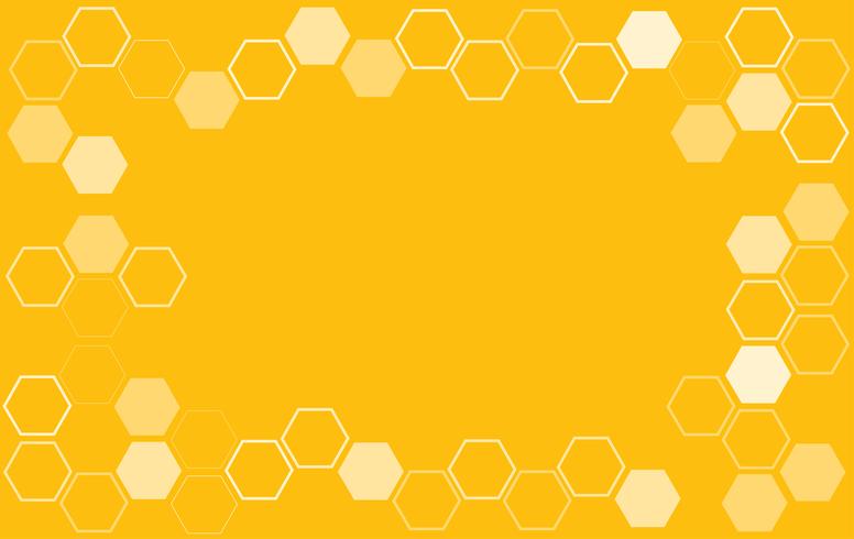 bee hive background vector