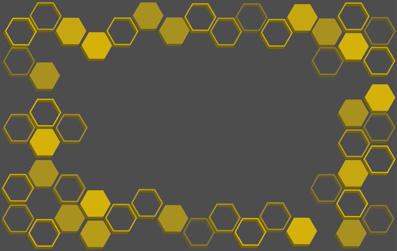 abstract hexagon background , abstract bee hive background vector