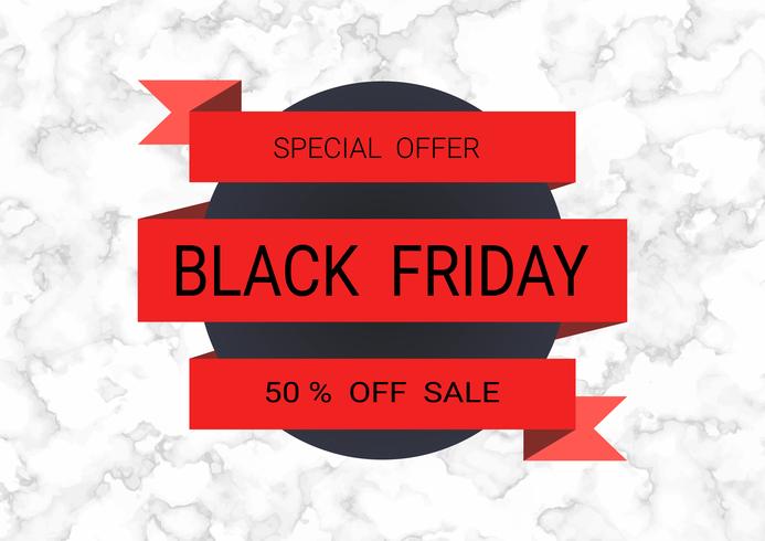 Black Friday sale inscription design template. vector