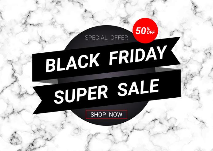 Black Friday sale inscription design template. vector