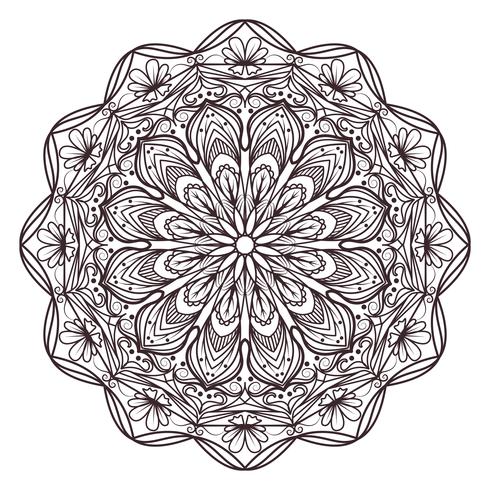 mandala 4 vector