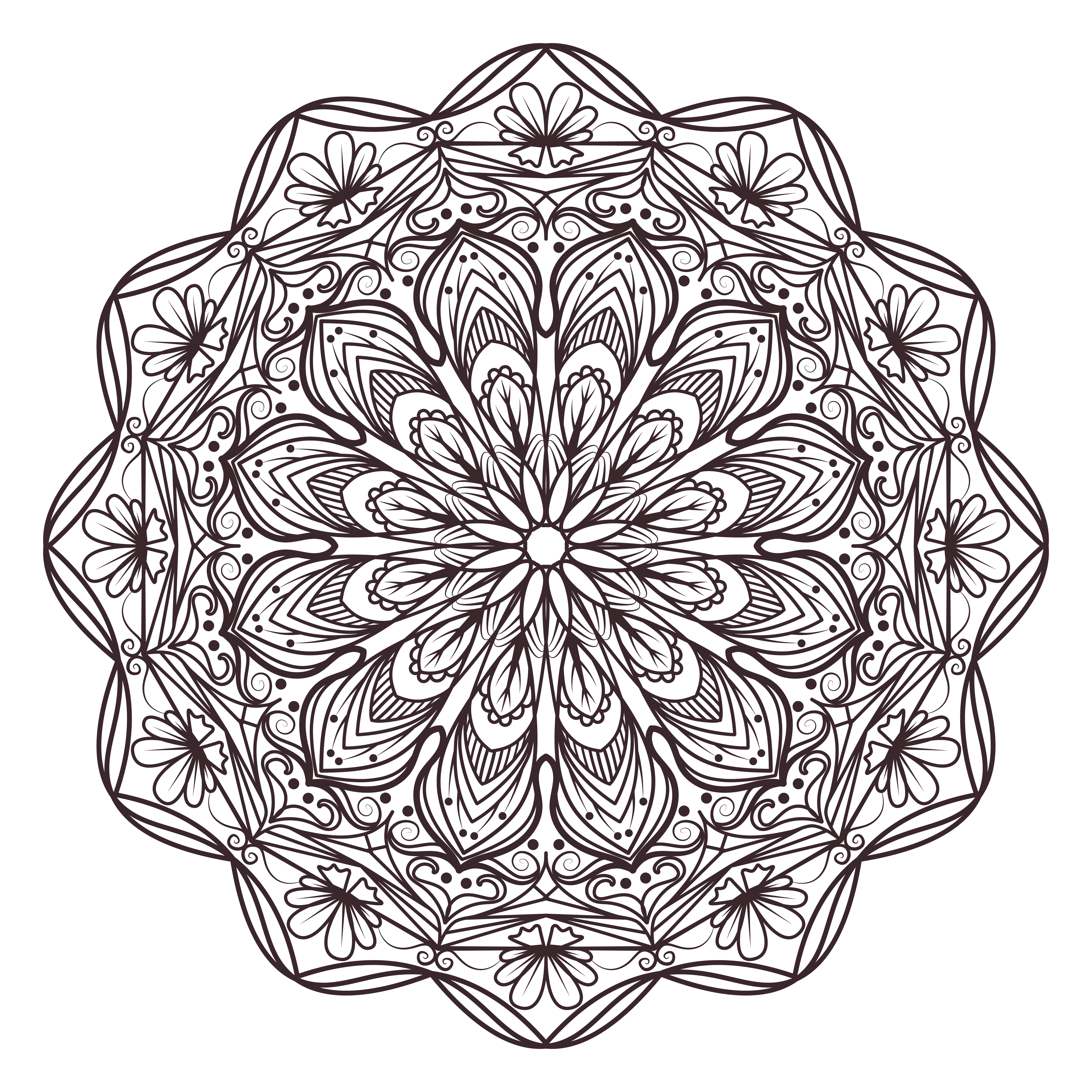 Download mandala 4 - Download Free Vectors, Clipart Graphics ...