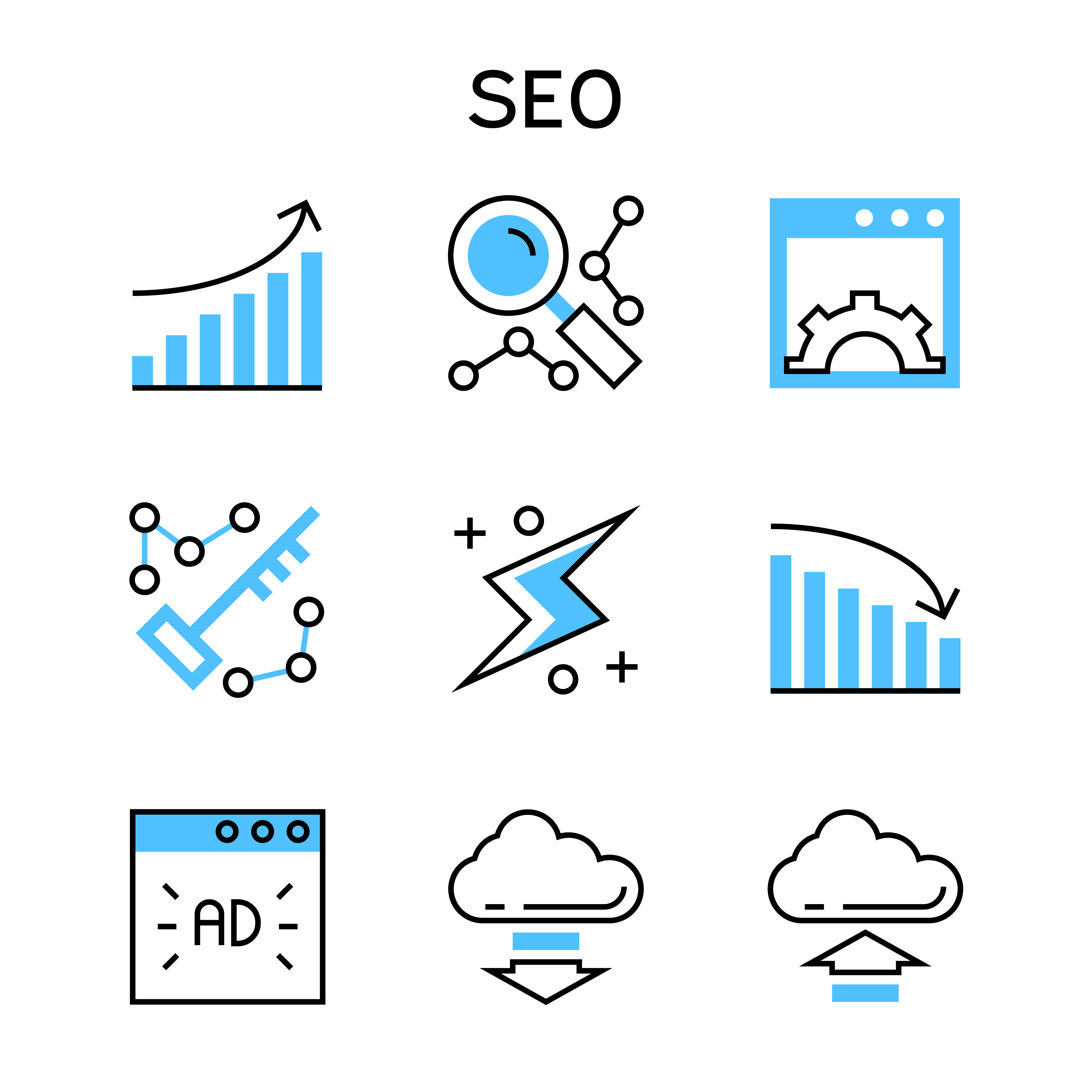 web development vector icons web development vector icons