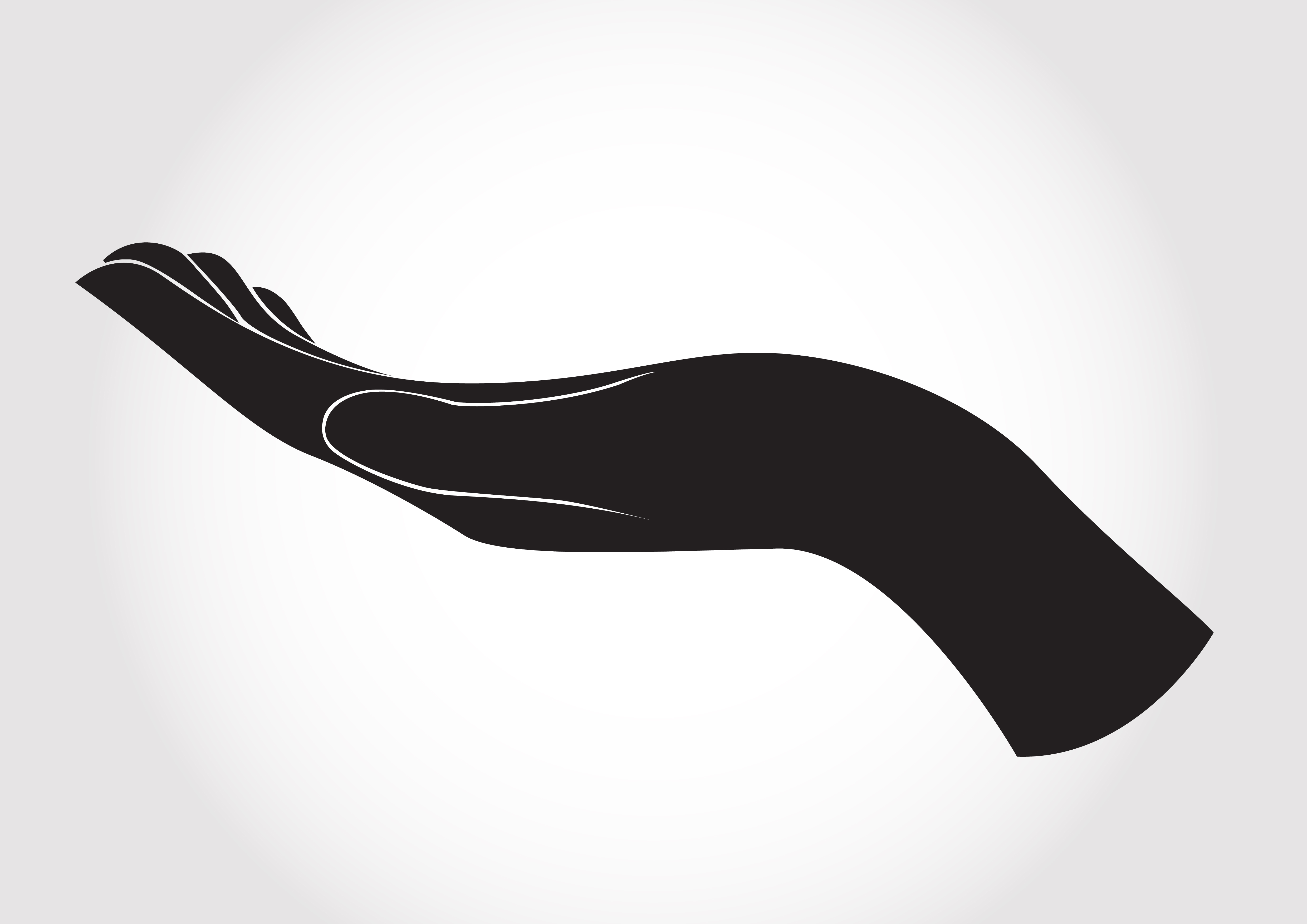 The gesturing hand design vector 532530 Vector Art at Vecteezy