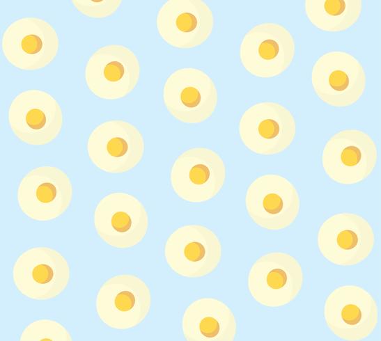 Fried egg pastel background vector