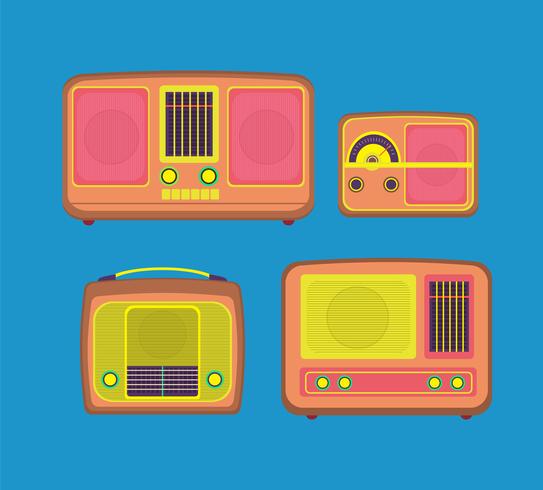 Tecnología retro vector