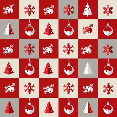 Christmas pattern vector