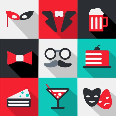 Celebration icon vector