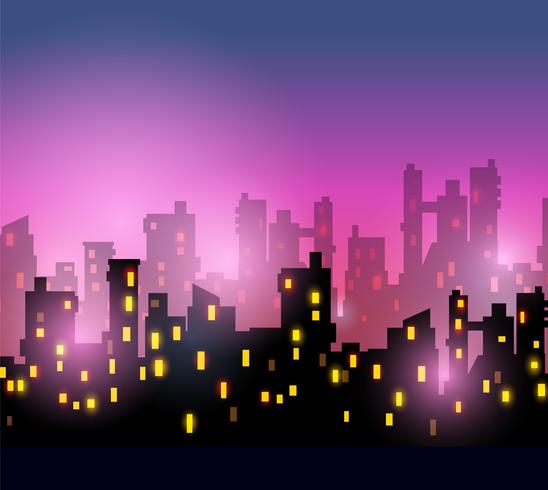 City Silhouette vector