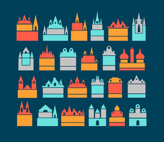 city buildings vector