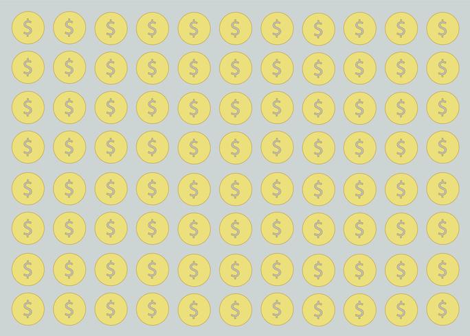 coin , money design and space background vector