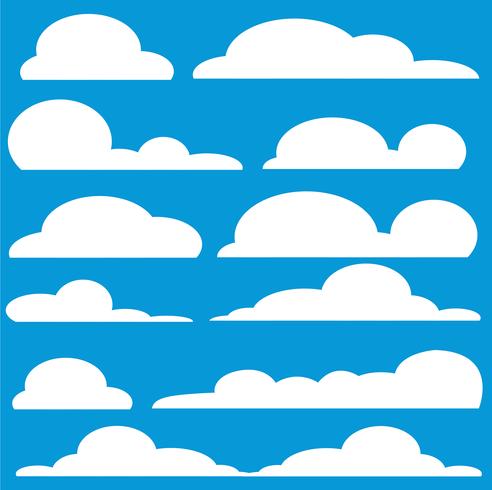 cloud cartoon art vector 