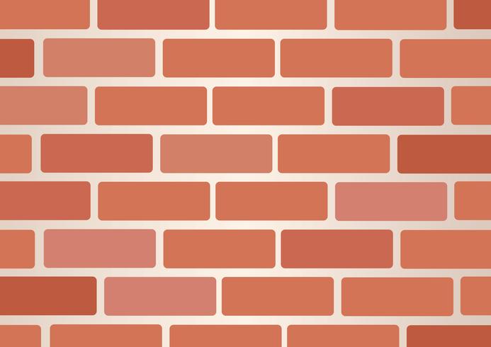 Wall of bricks background art vector