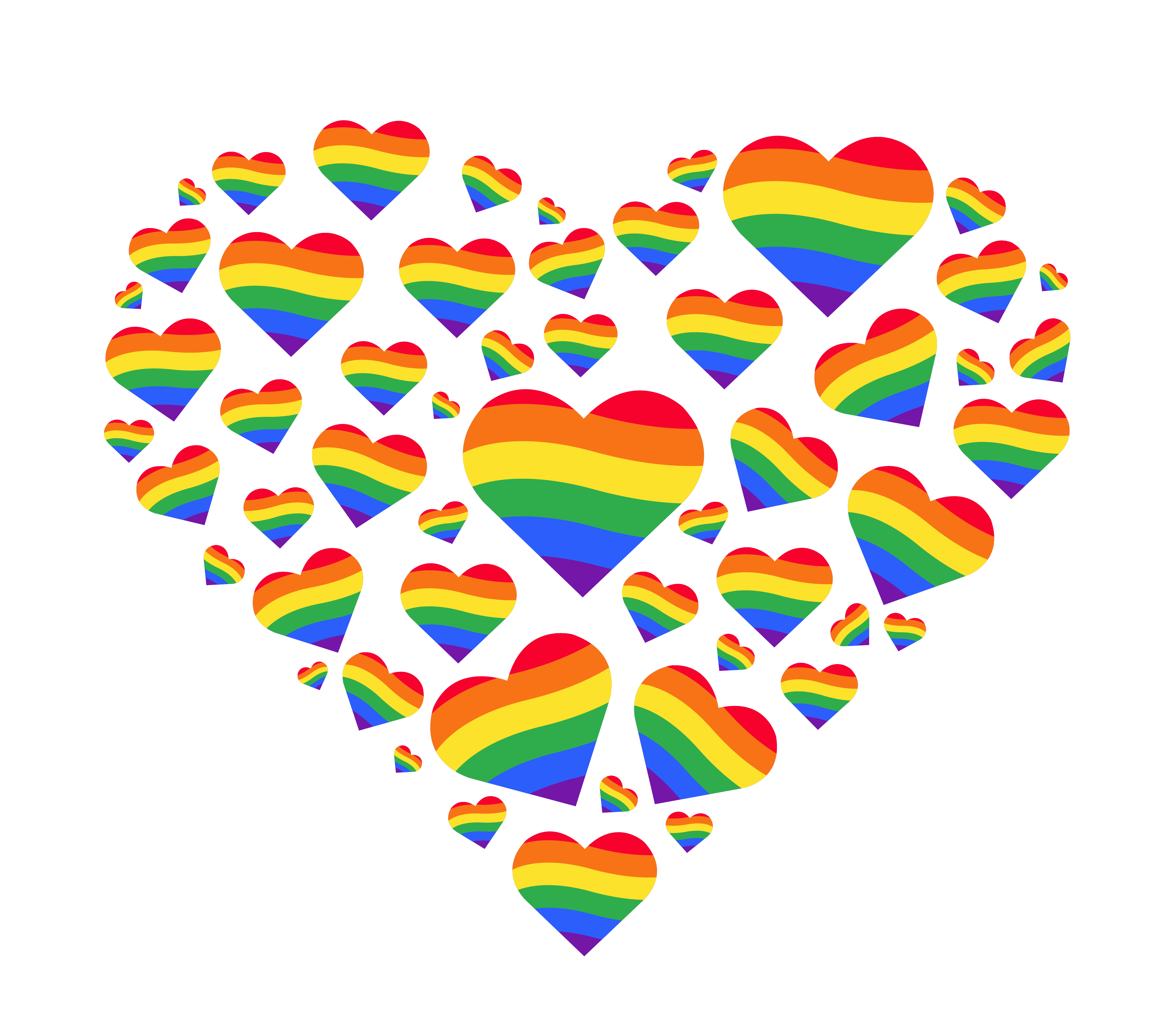 Rainbow Flag Lgbt Gay Pride Sign Rainbow Heart Vector Art At My Xxx