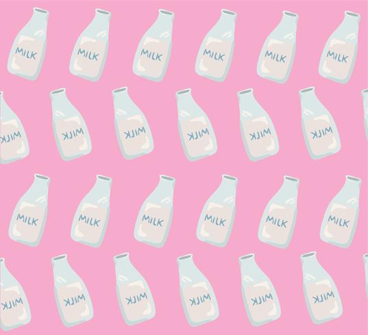 milk cartoon pastel background  vector