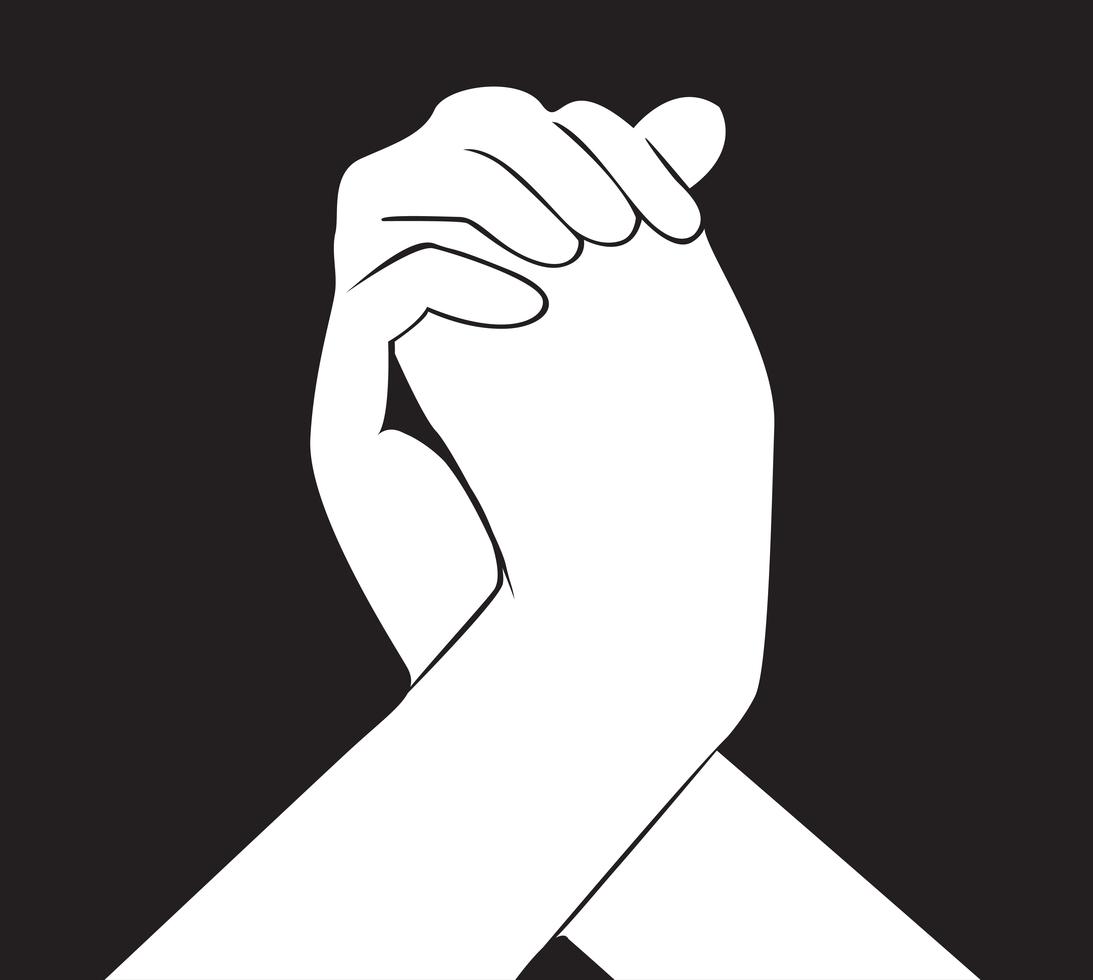 To one hand to another hand. To one hand to another hand