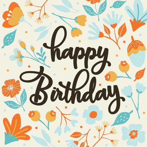 Happy Birthday Vector Design