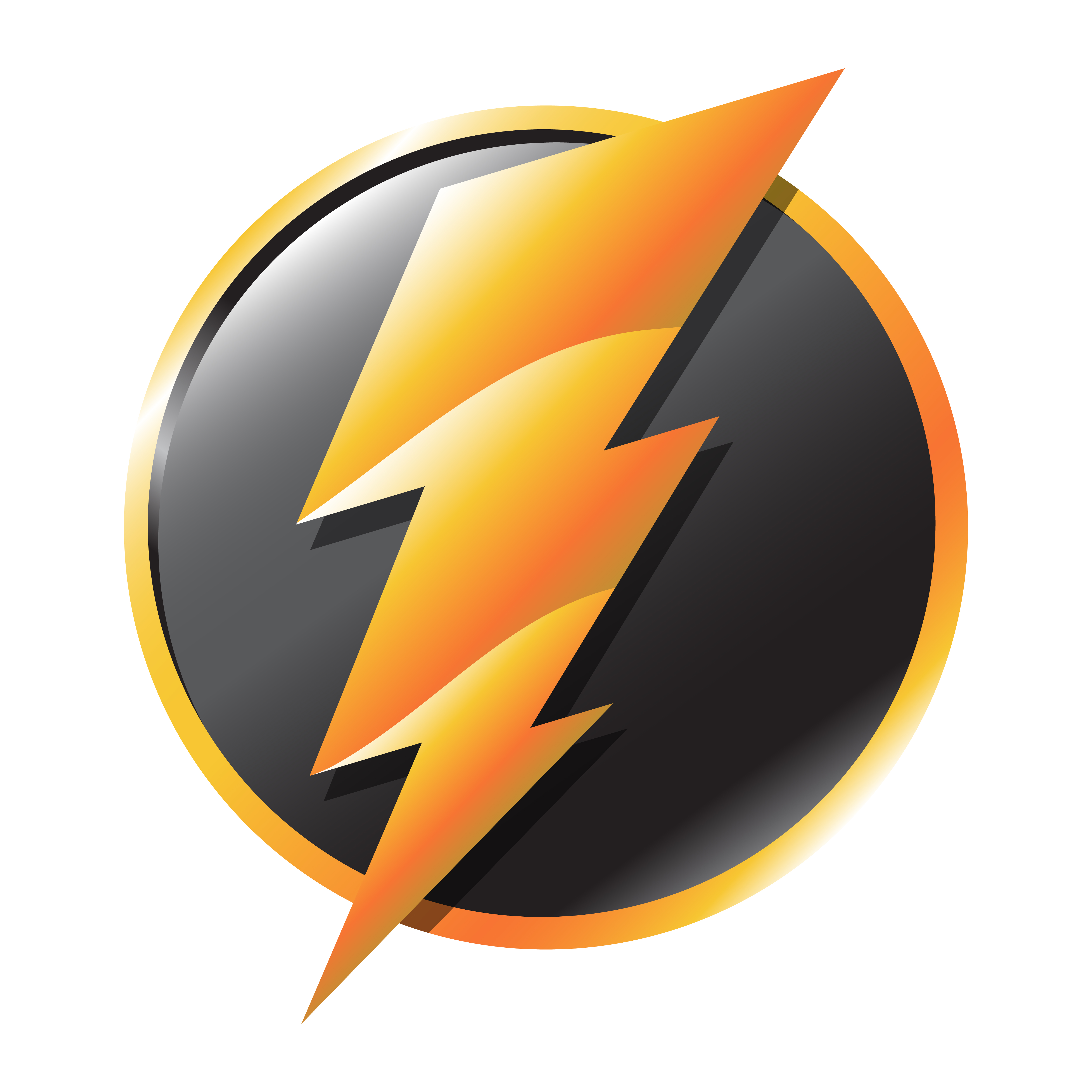 Lightning Bolt Icon 533580 Vector Art At Vecteezy