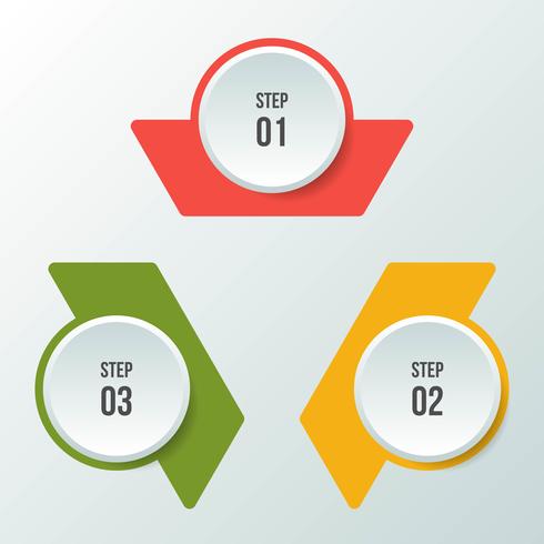 Circle chart, Circle infographic or Circular diagram vector