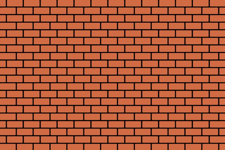 Abstract Background of Brown brick wall - Vector design 