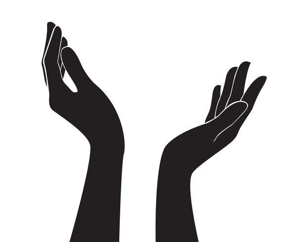 free hands art vector 