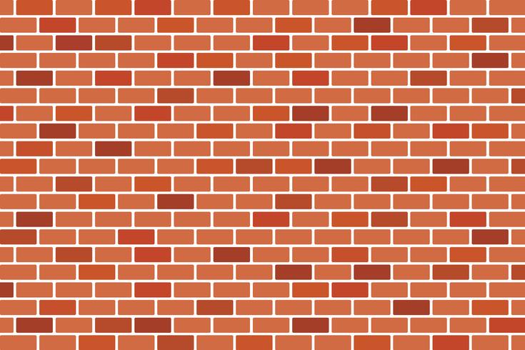 Abstract Background of Brown brick wall - Vector design 