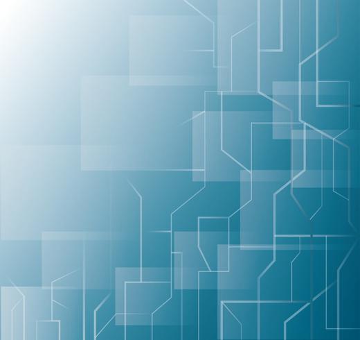 blue abstract technology background vector
