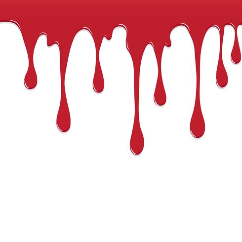 Paint Red colorful  dripping splatter , Color splash or Dropping  Background vector design